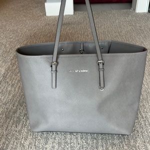 Michael Kors grey tote bag